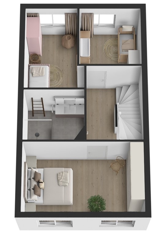 mediumsize floorplan